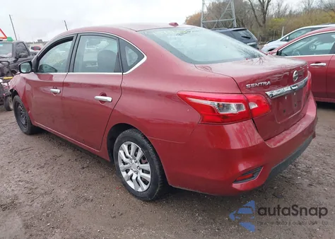 2017 Nissan Sentra Sv z USA, uszkodzony, nr VIN 3N1AB7AP5HL651788